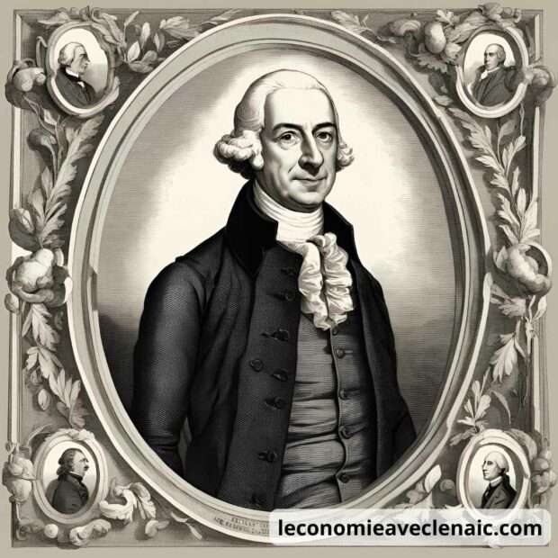 Image d'Adam Smith, principal fondateur du classicisme