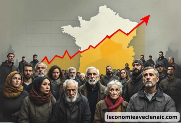 Taux de pauvreté en France : un record depuis 1996 selon l’Insee