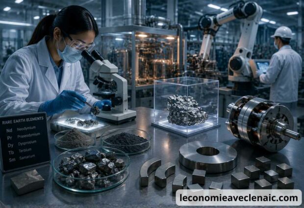 Terres rares : comment la France veut sortir de sa dépendance à la Chine d’ici 2030