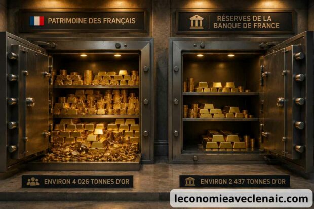 Combien d'or possèdent les Français ?