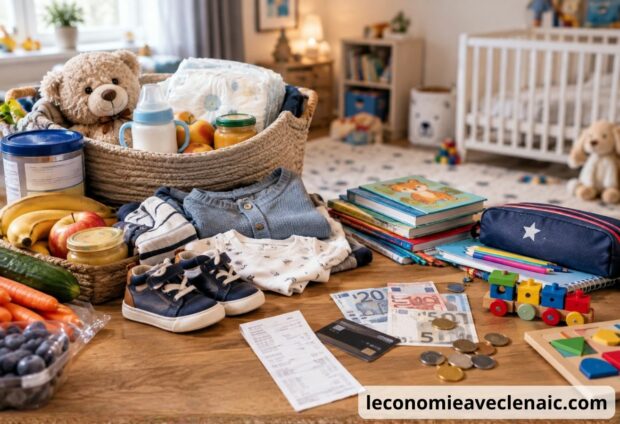 Combien coûte un enfant et pourquoi cela pèse sur le budget des familles ?